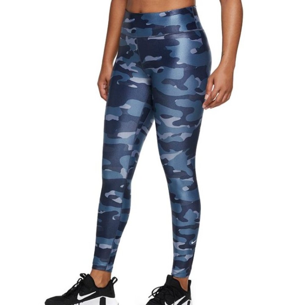 NWT Nike Women's Dri-FIT One Camo Midrise Leggings Size XXS